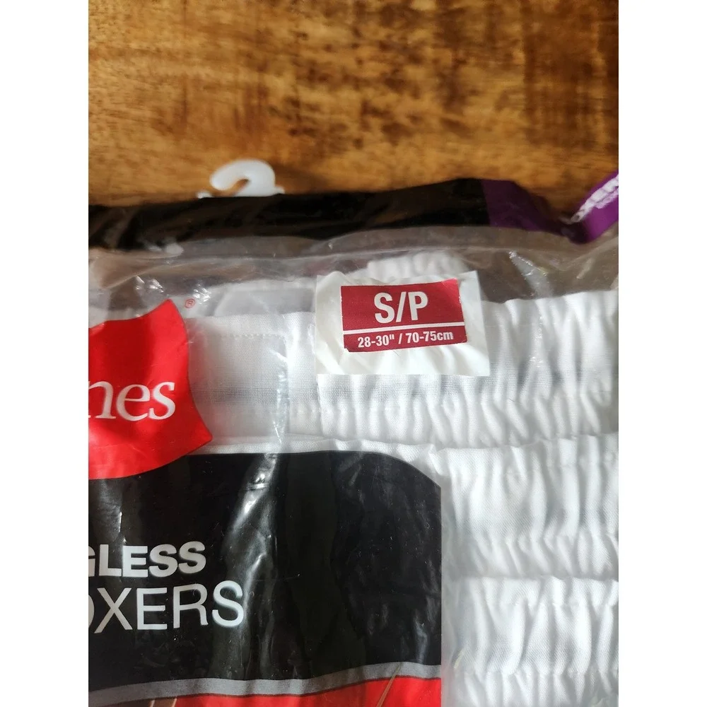 Hanes Mens 5 Pack Tagless Boxers